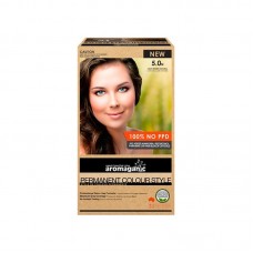 Aromaganic 天然有机草本染发膏染发剂 5.0N-浅棕色（安全无毒 不含PPD）